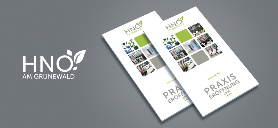 Corporate Design, Medizin, Web, HNO Praxis Solingen